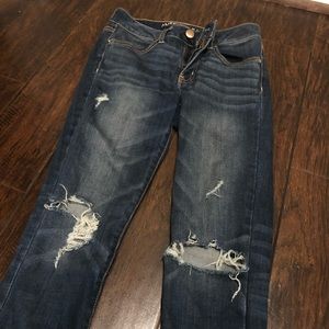 American Eagle Ripped Jeggings